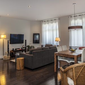 Aire ouverte dans un condo X15